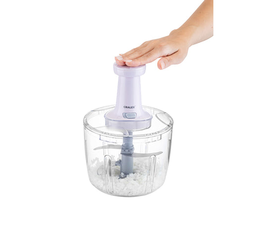 CRALEX Mondo 2L Vegetable Chopper Powder Pink