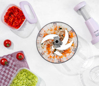 CRALEX Mondo 2L Vegetable Chopper Powder Pink