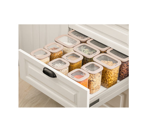 TOSCA 12 Pcs Food Storage Set Beige